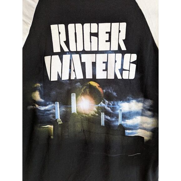 Roger Waters Dark Side of the Moon Baseball Tee size Small - Picture 2 of 5